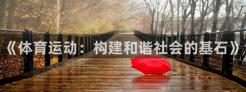 凯发官网下载招商电话号码查询是多少:《体育运动:构建和谐社会