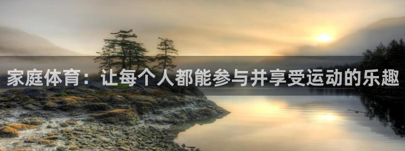 凯发官方正版app集团简介:家庭体育:让每个人都能参与并享受